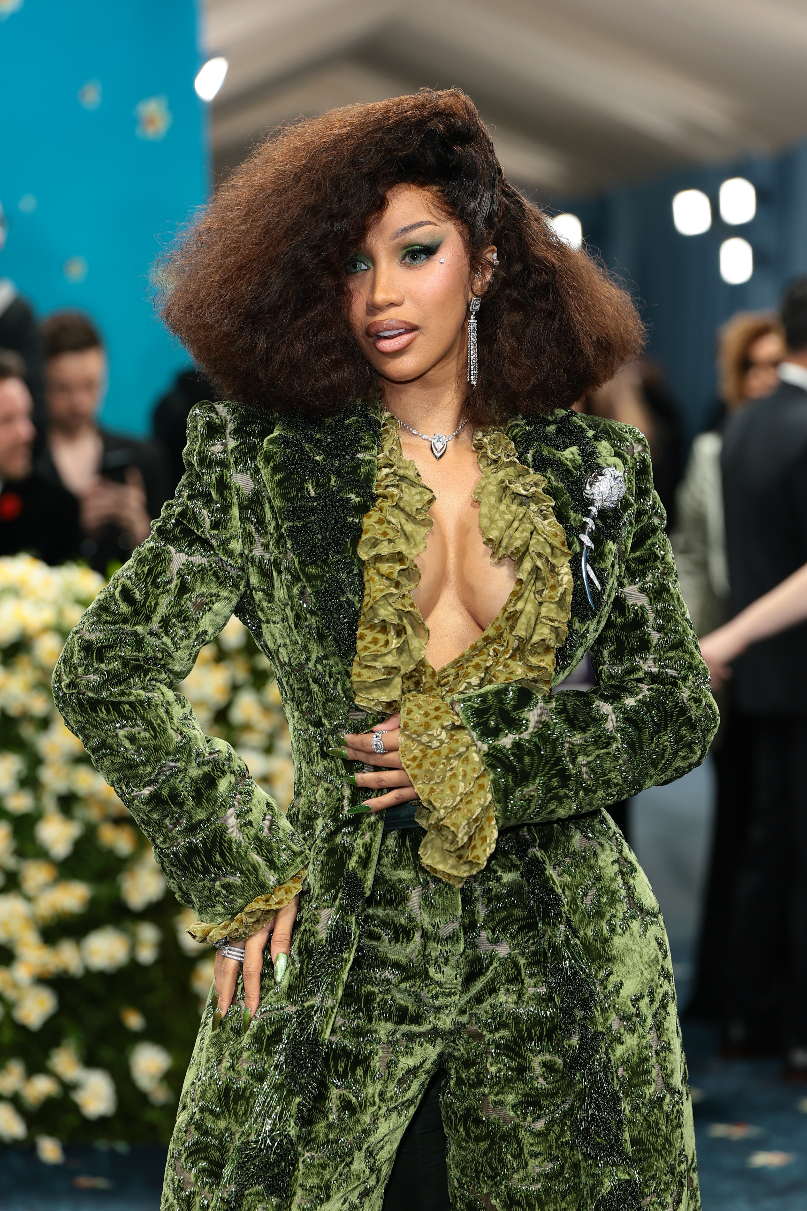 Cardi B at the 2025 met Gala