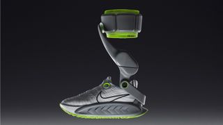 Nike's Project Amplify augmented sneaker system, in profile