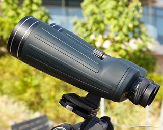 At 88oz. and 11in., Oberwerk's Ultra 15x70s are more than you want to hand-hold. But put them on a tripod or counterweigted arm and they will launch you into the sky.