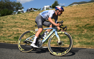 Tom Pidcock of Great Britain and Team Pinarello Q36.5 Pro Cycling competes during the 113th Tour de France 2026, Stage 10 a 166.6km stage