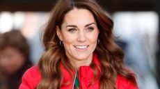 Catherine, Duchess of Cambridge joins families and children who are supported by the charity Family Action at Peterley Manor Farm on December 4, 2019 in Great Missenden, England