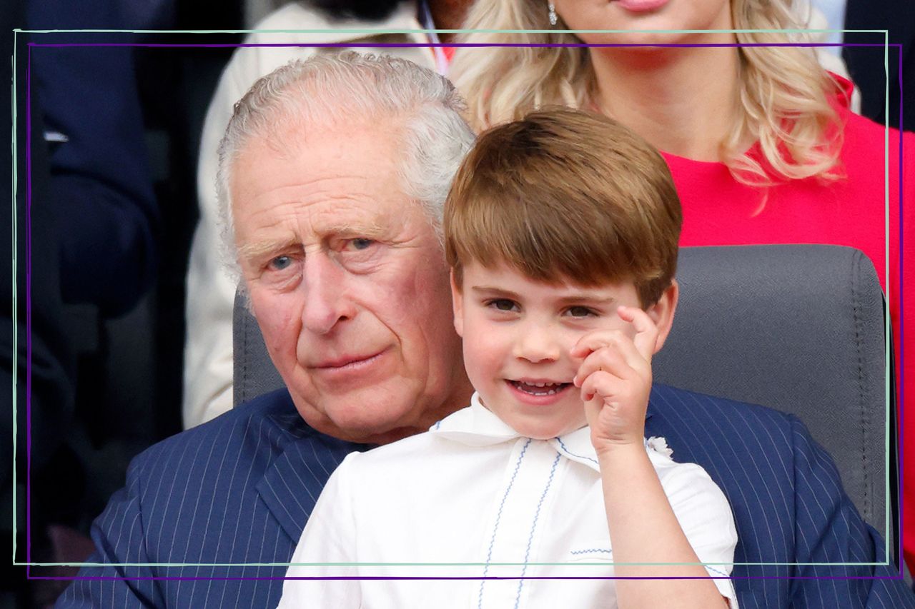 King Charles and Prince Louis - Prince Louis&#039; Coronation antics 