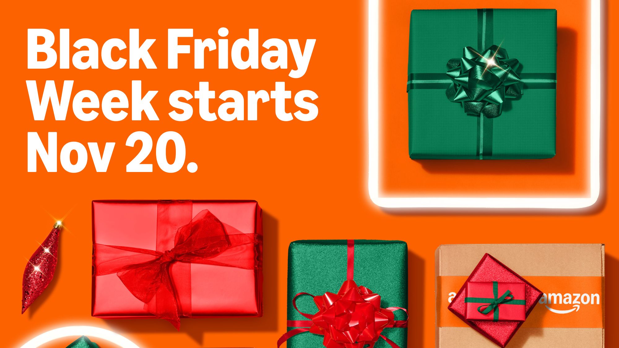 Amazon Black Friday sale banner