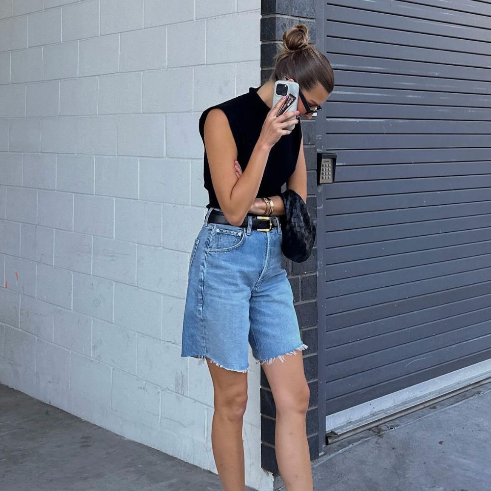 Trust Me—These Are the 5 Shoe Styles That Makes Denim Shorts Look Their ...