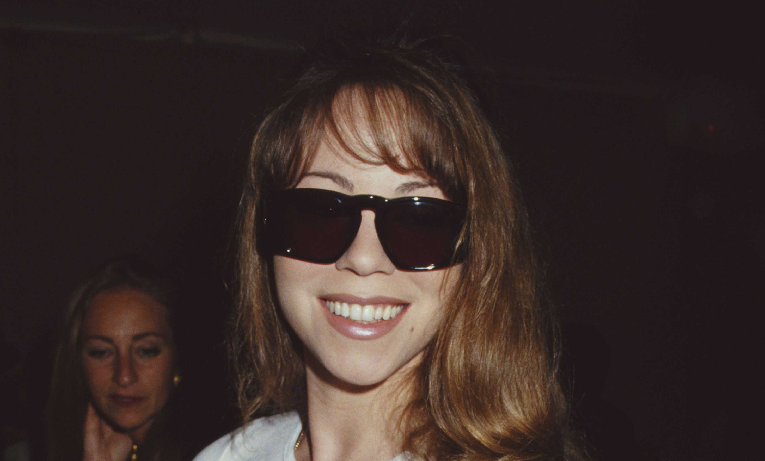American singer, songwriter, and actress, Mariah Carey, at a Chanel lunch and fashion show
