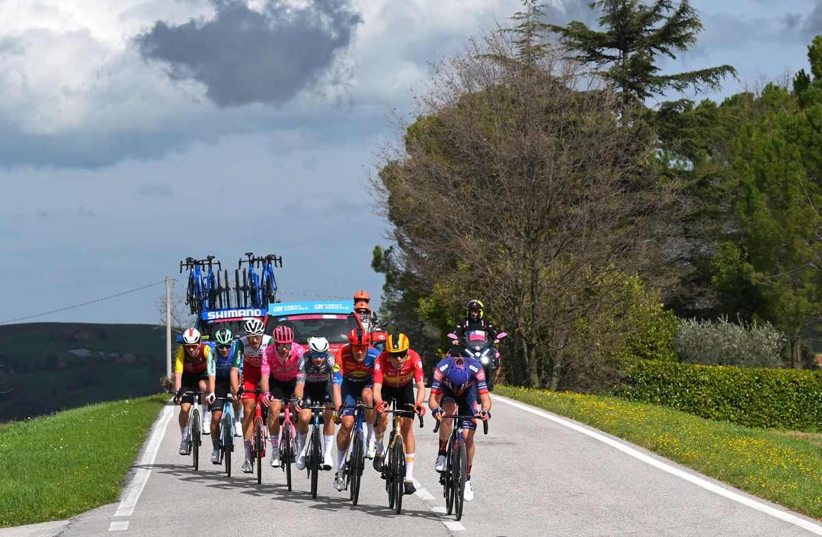 The break on the sixth stage of Tirreno-Adriatico 2025