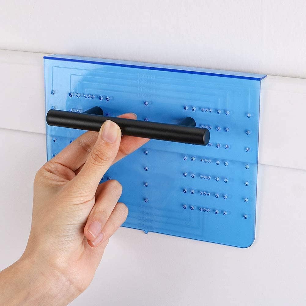 Lontan Cabinet Handles - Tm160n Cabinet Hardware - Kitchen Door Handle &amp;amp; Drawer Pull Drill Template
