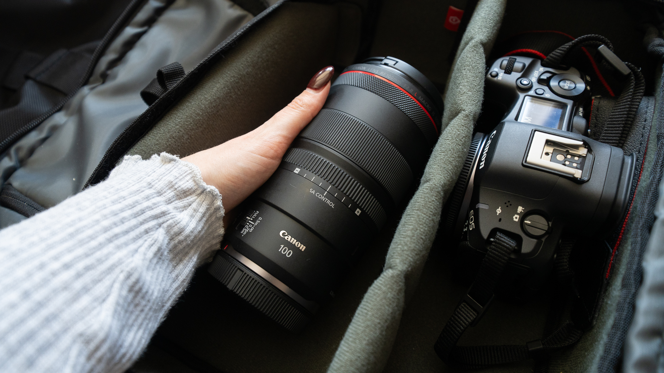 Canon RF 100mm f2.8L IS USM macro lens