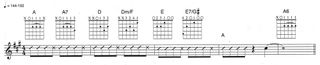 Three chord lesson tab 2
