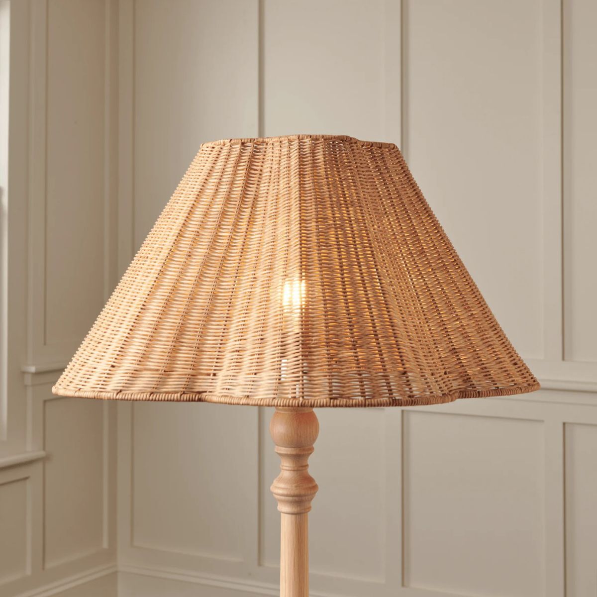 rattan lamp