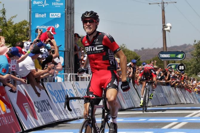 Rohan Dennis (BMC) was pumped with his victory