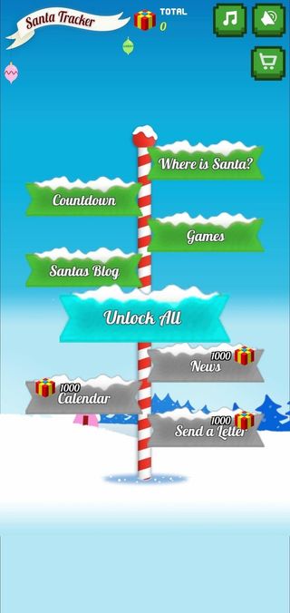 Onteca Santa Tracker Christmas