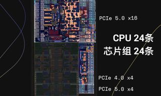 Core Ultra 9 285K IOE Tile and SoC Tile