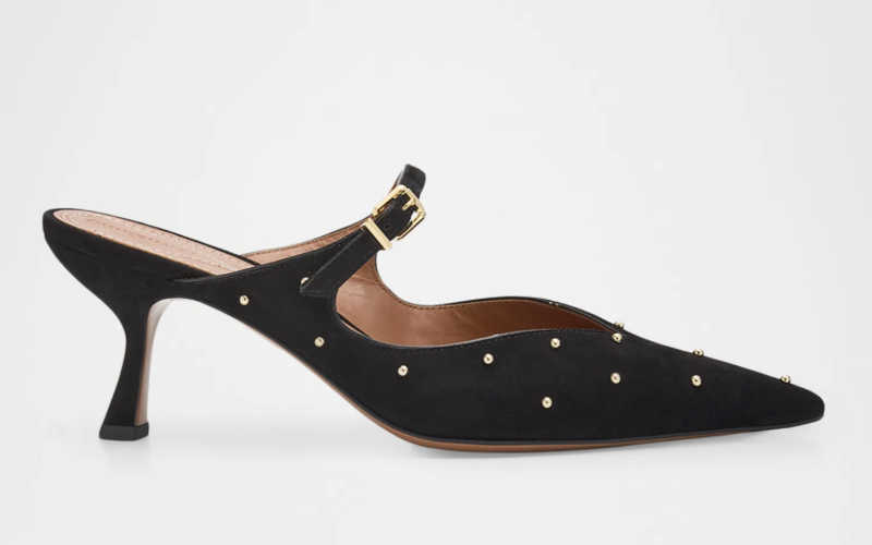 Zimmermann, 65mm Aura Embellished Suede Mule Pumps