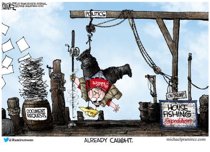 Political Cartoon U.S. Jerrold Nadler Trump investigations