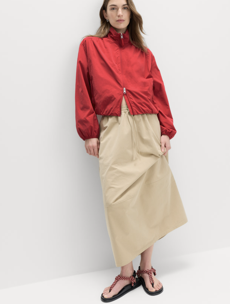 M&S, stormwear and merchandise; Lightweight Funnel Neck Gathered Jacket