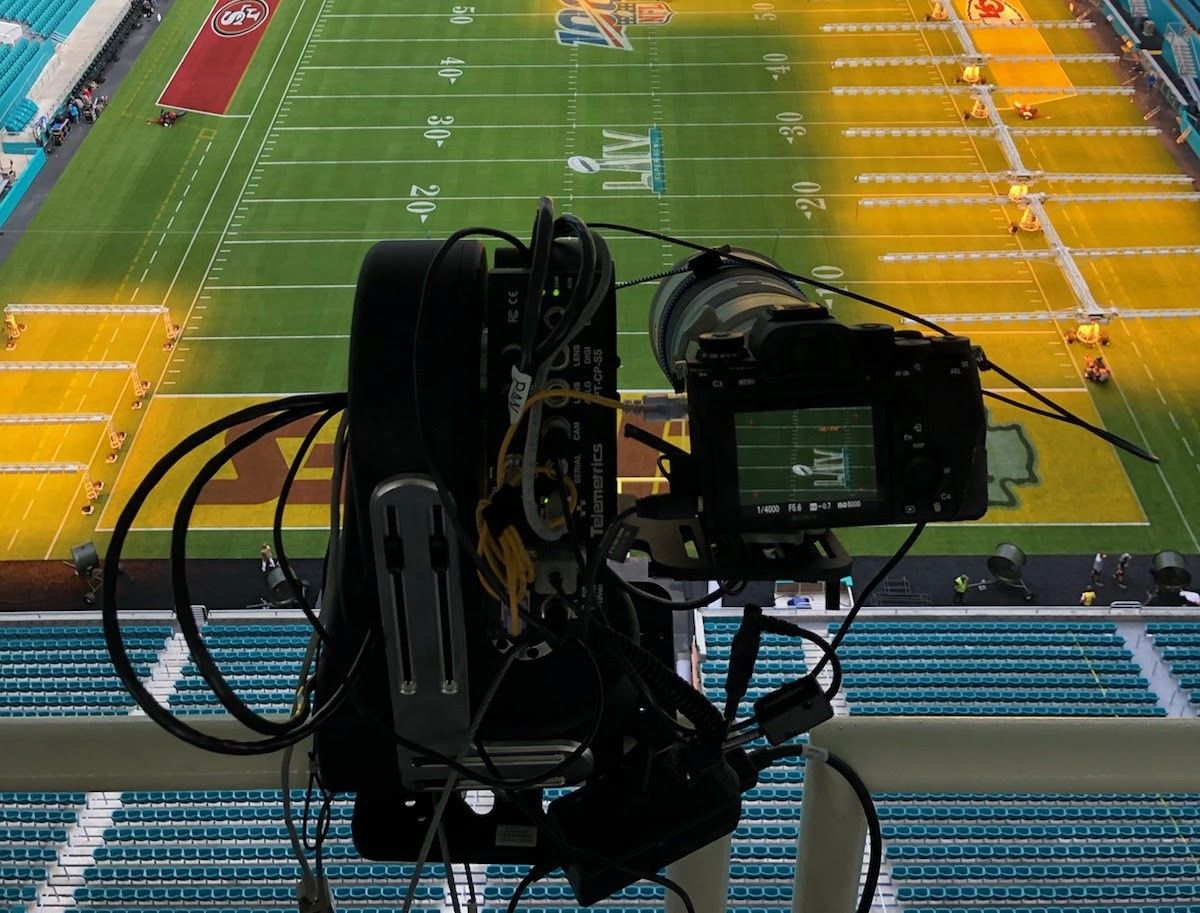 Telemetrics Robotic Camera System Captures Super Bowl Imagery | TV Tech