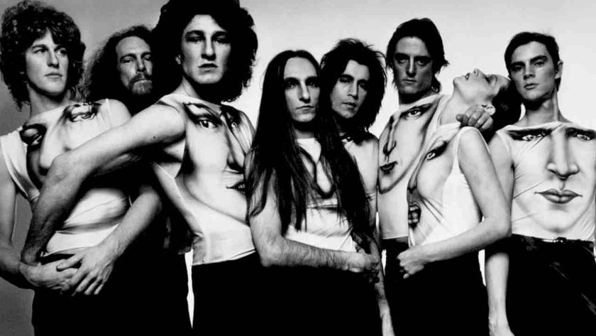 The Tubes posing for a photograph in the 1970s