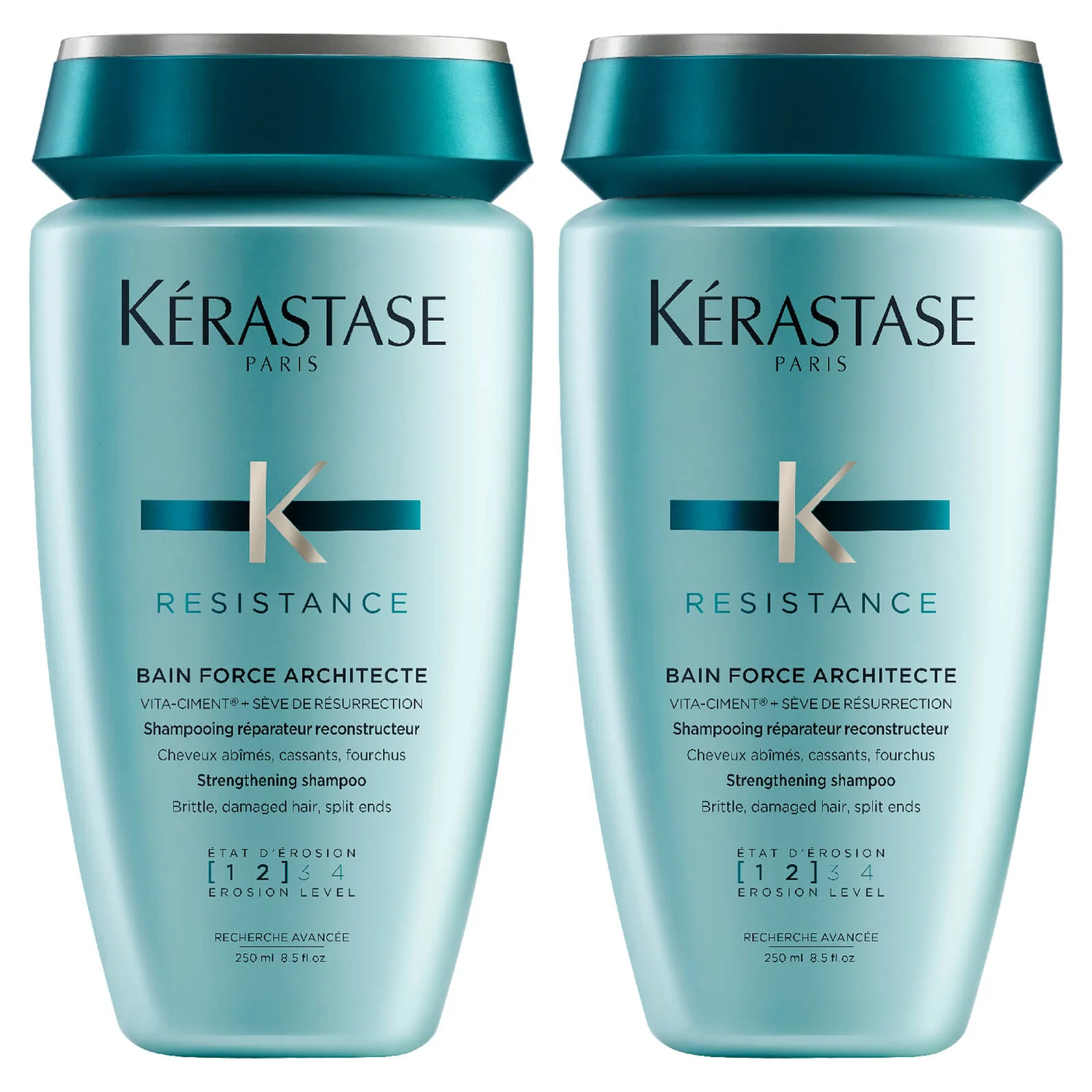 K&amp;eacute;rastase Resistance Bain Force Architecte 250ml Duo