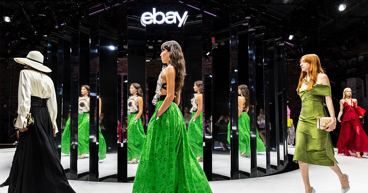 Everything you need to know about eBay’s pre-loved London Fashion Week show