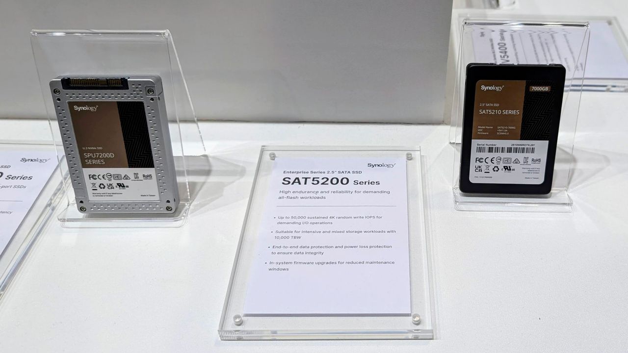 Synology SSDs at Computex 2025