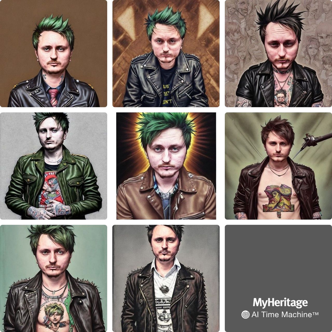 MyHeritage AI Time Machine