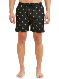 Kanu Surf Men's Regatta Print Short Trunk Swimsuit |