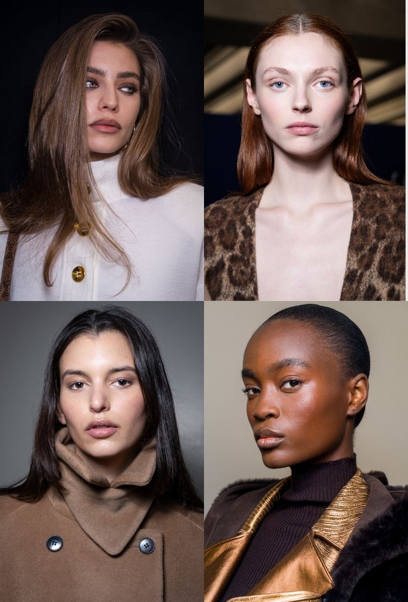 The suede eyes trend on the Akris, Burc Akyol and Luisa Spagnoli A/W 2026 runways.
