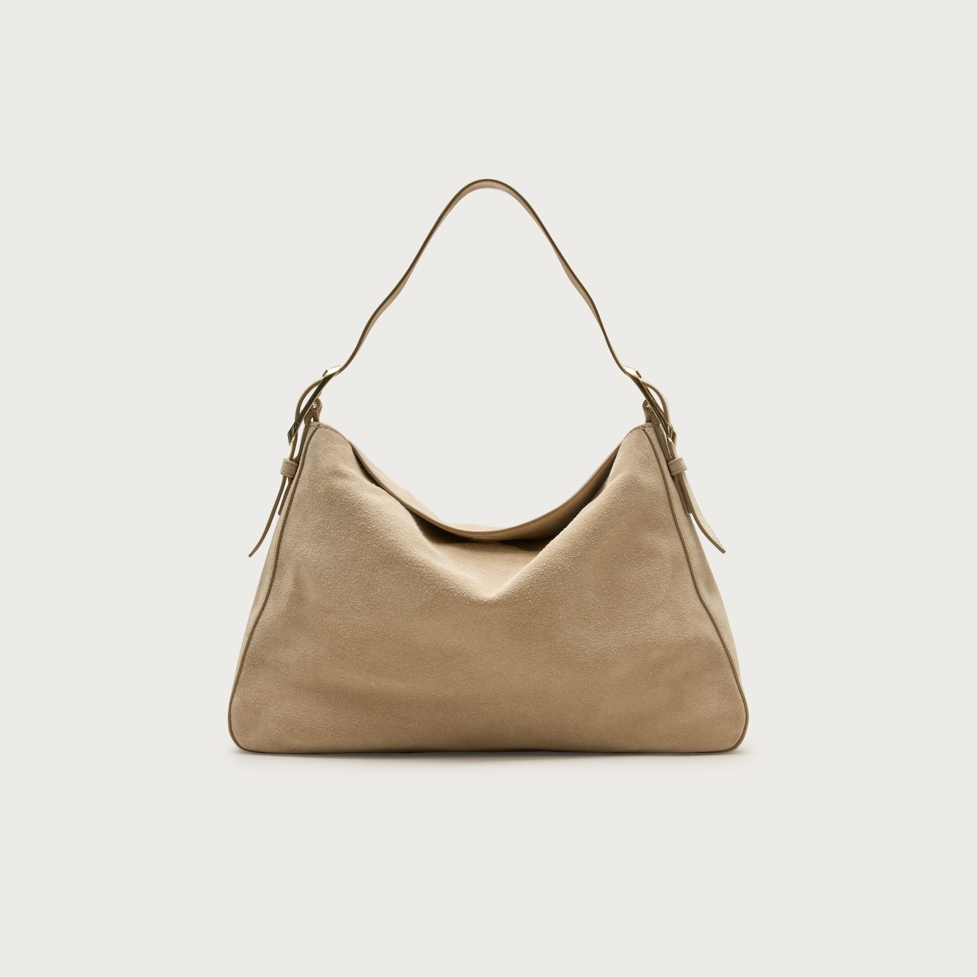 Berkeley Shoulder Bag in Suede