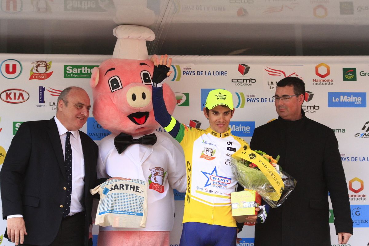 Guillaume Martin in yellow