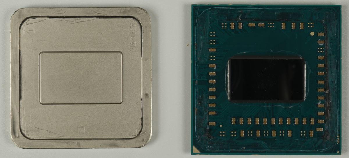 AMD Ryzen 5 2400G Delidded Solder vs. Thermal Paste vs. Liquid Metal