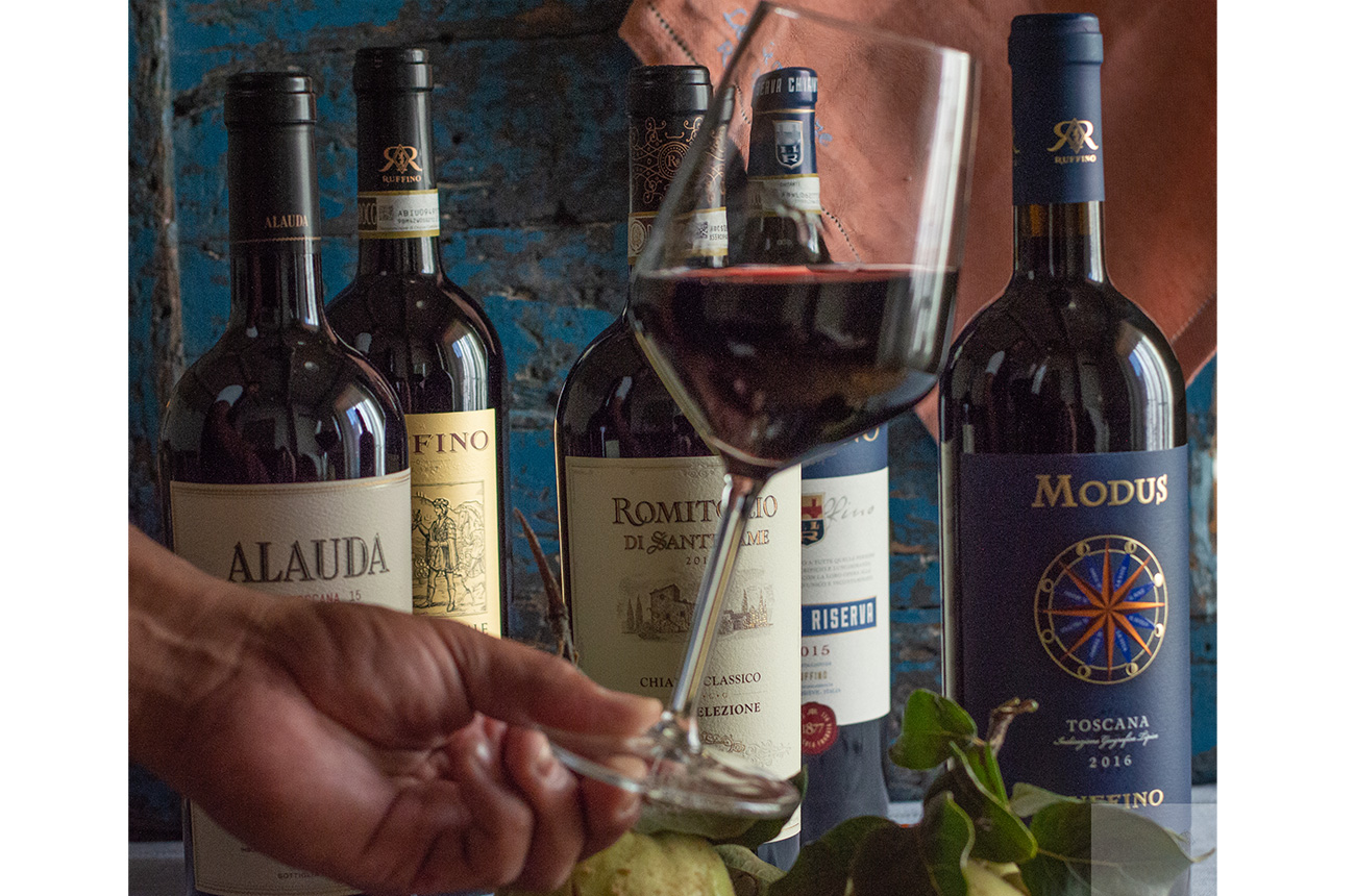 Ruffino wine tasting