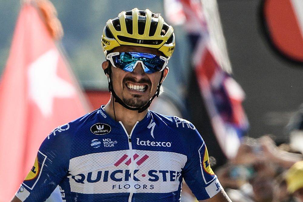 Julian Alaphilippe wins stage 10 at the Tour de France
