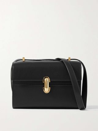 Savette + Symmetry 19 Leather Shoulder Bag