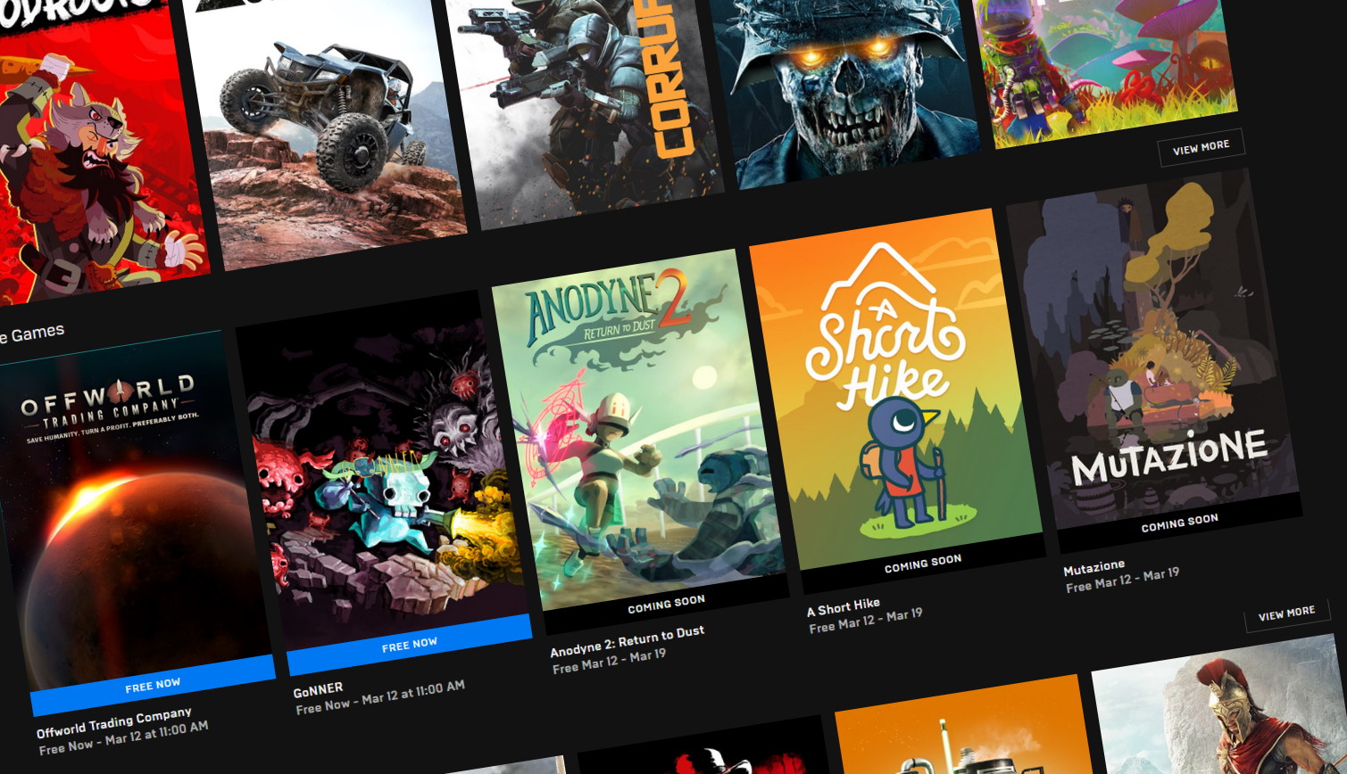 The Epic Games Store's first big sale is live, includes a free game every  week