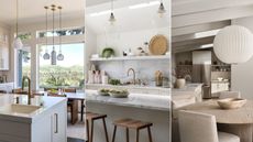 Three organic modern kitchen designs