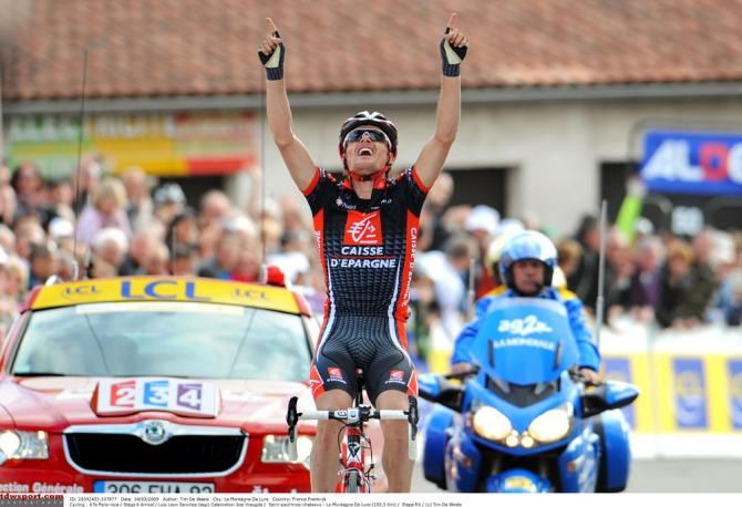 . Luis Le&oacute;n S&aacute;nchez (Caisse d&rsquo;Epargne) rips the race apart in 2009