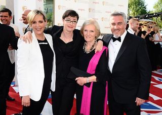 Mel Giedroyc, Sue Perkins, Mary Berry and Paul Hollywood