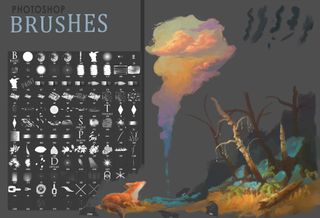 environment Photoshop brushes
