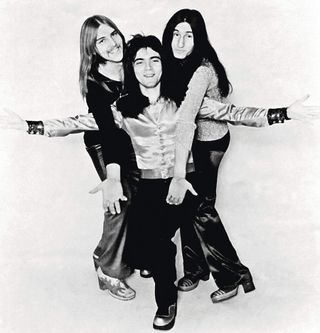 Alex Lifeson, John Rutsey, Geddy Lee - 1974