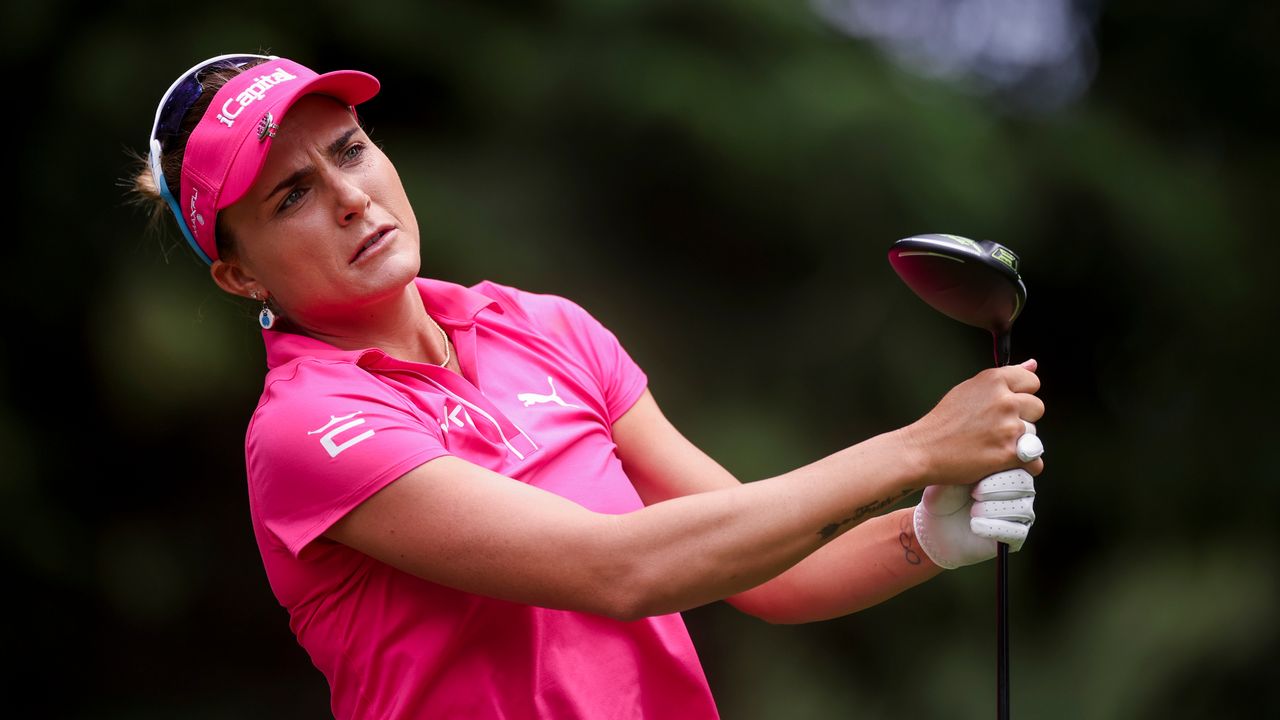 Lexi Thompson takes a shot at the KPMG Women&#039;s PGA Championship