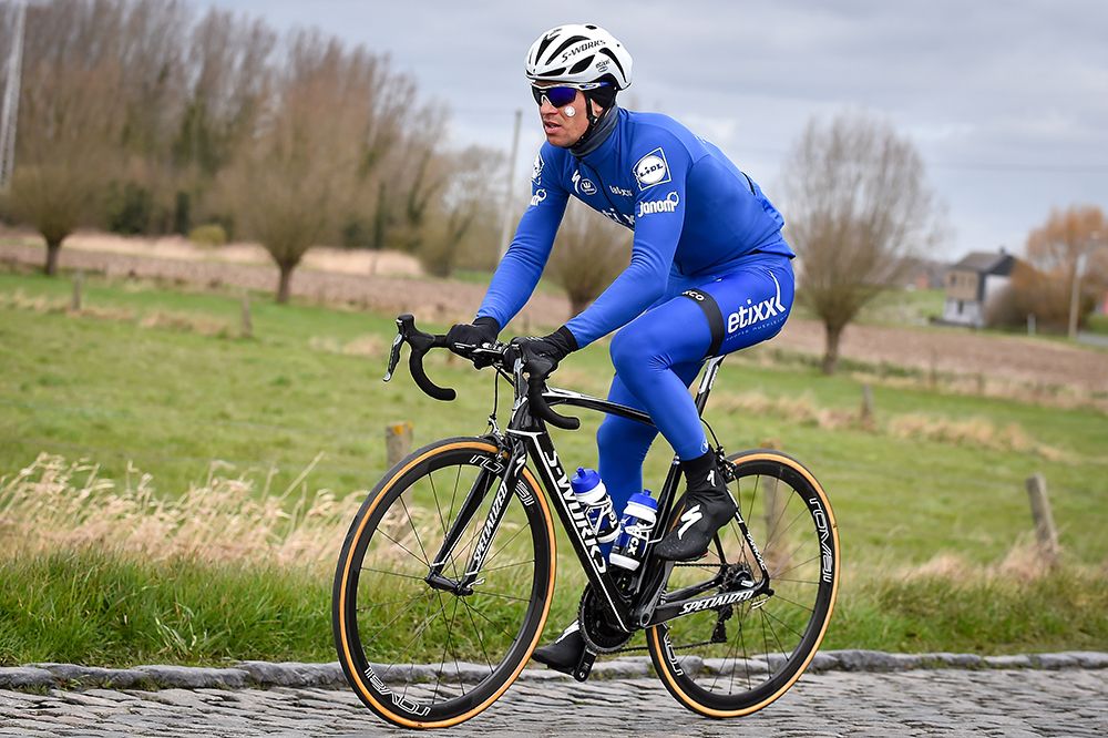 Zdenek Stybar (Etixx-Quickstep) on the cobbles