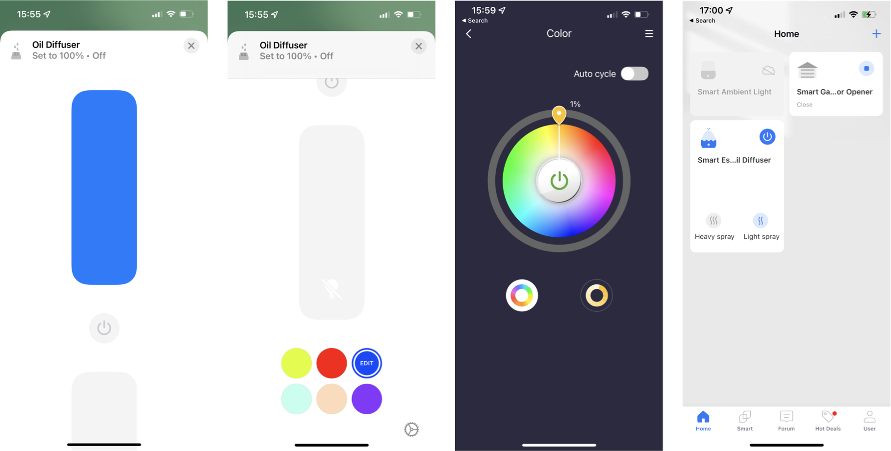 Meross Humidifier Home Apps
