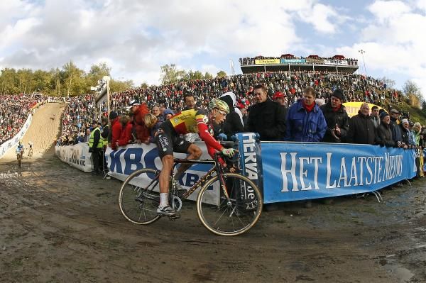 Huge crowds turned out in Zonhoven for the second round of the Superprestige series