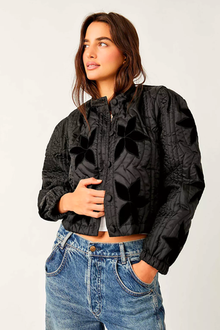 Best Cropped Jackets | Free People Quinn Quilted Jacket 