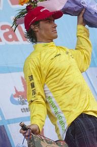 Justin Jules (Velo Club/La Pomme Marseille) from France is the only wearer of the yellow jersey so far but he too will receive pressure from others as the race gets to the business end.