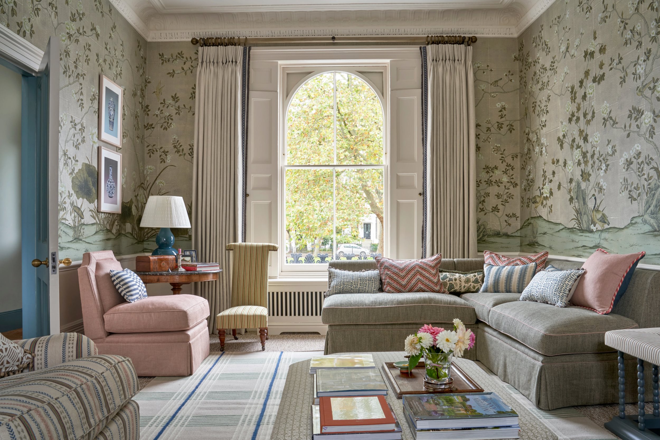 Interior shots of a renovated Victorian family home
