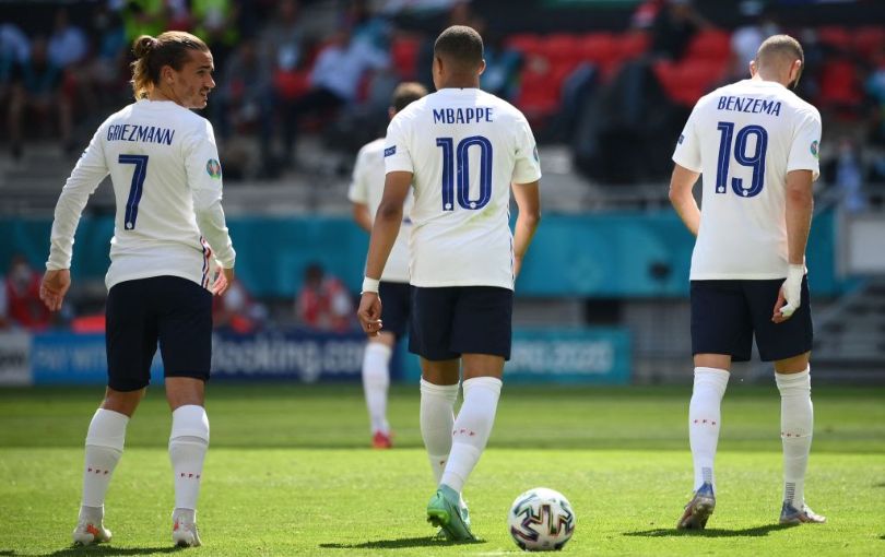 France v Portugal line-ups