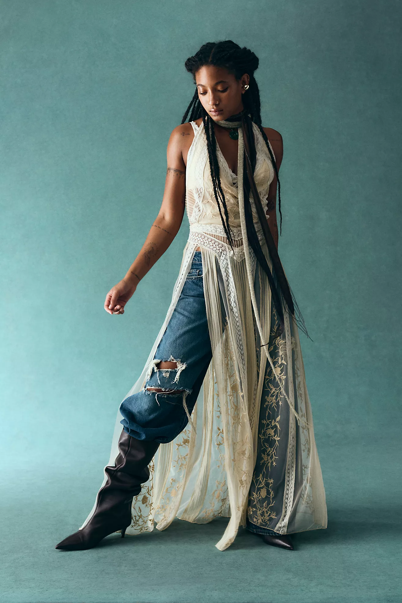 Hard to Get Maxi Slip Dress