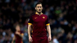 Francesco Totti spent his entirer career with AS Roma